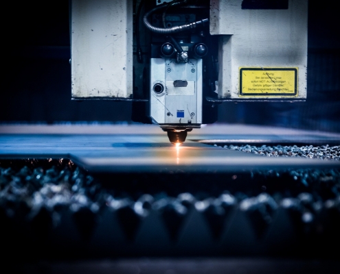 Soudage laser avec machine